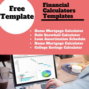 You are currently viewing Financial Calculators  EXCEL Templates