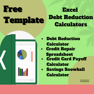 Read more about the article Debt Reduction Calculator  EXCEL Templates