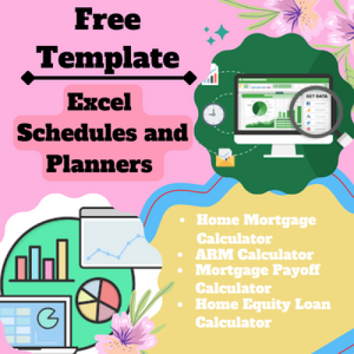 Schedules and Planners  EXCEL Templates