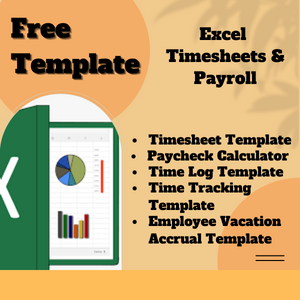Read more about the article Timesheets & Payroll  EXCEL Templates