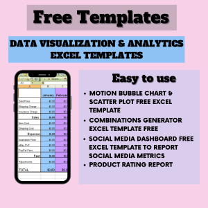 Read more about the article Excel Data Visualization Analytics Templates