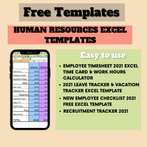 Read more about the article Excel Human Resources Templates