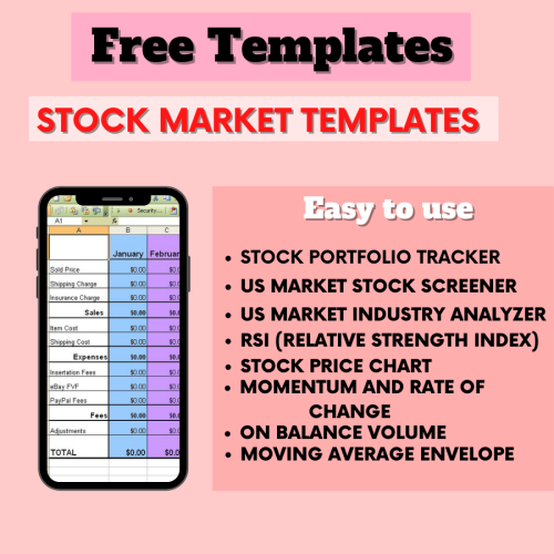 Stock market EXCEL Templates