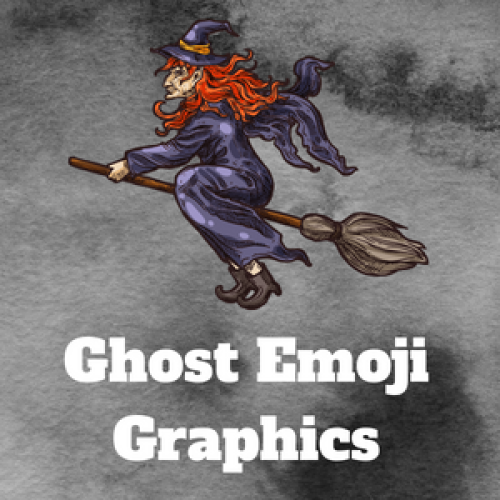 Ghost Emoji Graphics bundle