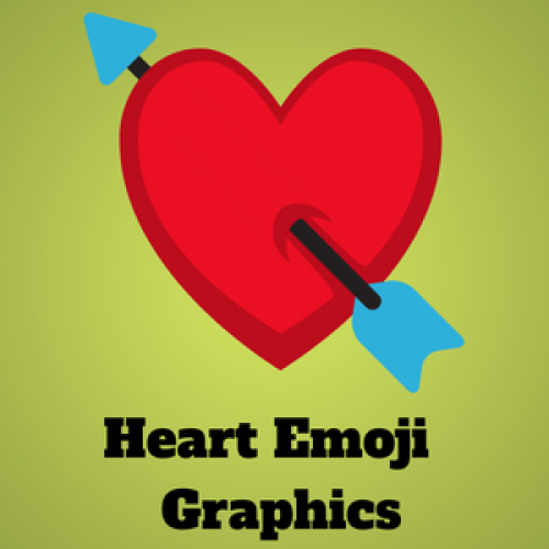 Heart Emoji graphics bundle