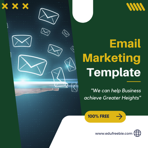 “Our free and copyright-free email template is perfect for both small businesses and large corporations.”