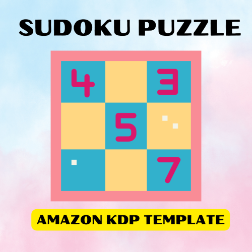 FREE-Sudoku Puzzle Book, specially created for the Amazon KDP partner program 10