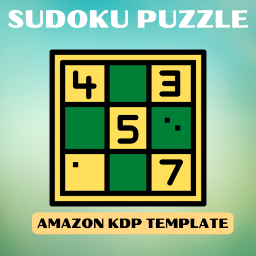 FREE-Sudoku Puzzle Book, specially created for the Amazon KDP partner program 01