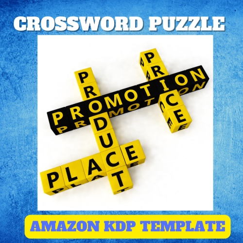 FREE-CrossWord Puzzle Book, specially created for the Amazon KDP partner program 24