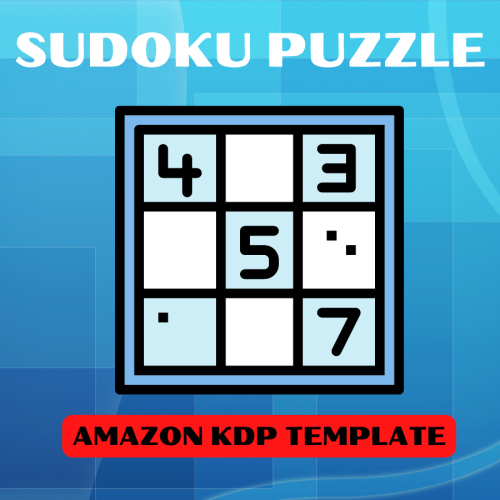 FREE-Sudoku Puzzle Book, specially created for the Amazon KDP partner program 07