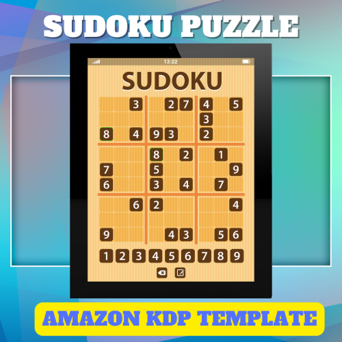 FREE-Sudoku Puzzle Book, specially created for the Amazon KDP partner program 21
