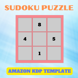 Read more about the article FREE-Sudoku Puzzle Book, specially created for the Amazon KDP partner program 32