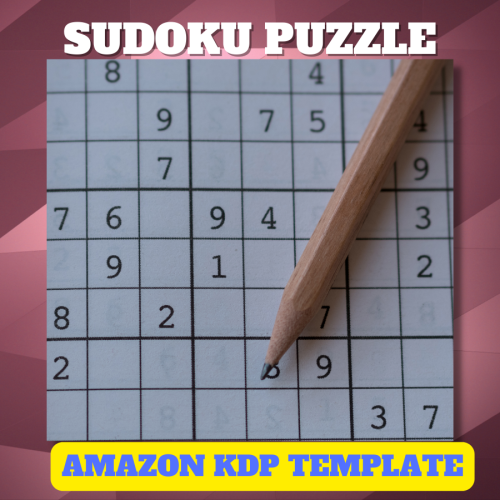 FREE-Sudoku Puzzle Book, specially created for the Amazon KDP partner program 23