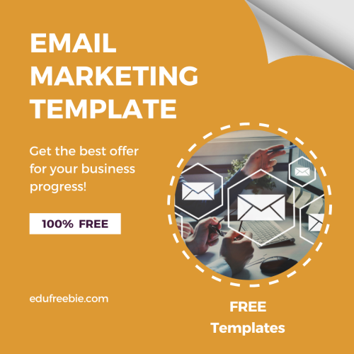 “Easily customize our free and copyright-free email template to fit your brand’s unique style.”