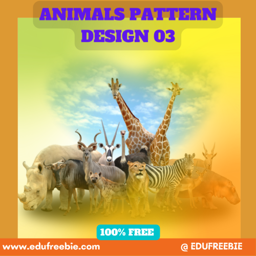 CREATIVITY AND RATIONALITY to meet user’s need- 100% FREE Animals pattern design with user friendly features and 4K QUALITY. Download for free and no copyright issues.