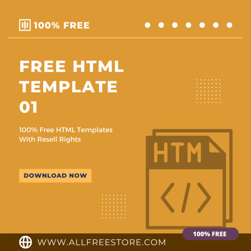 100% Free & Copyright free HTML templates. Download and edit them or do anything with them, as you please 01