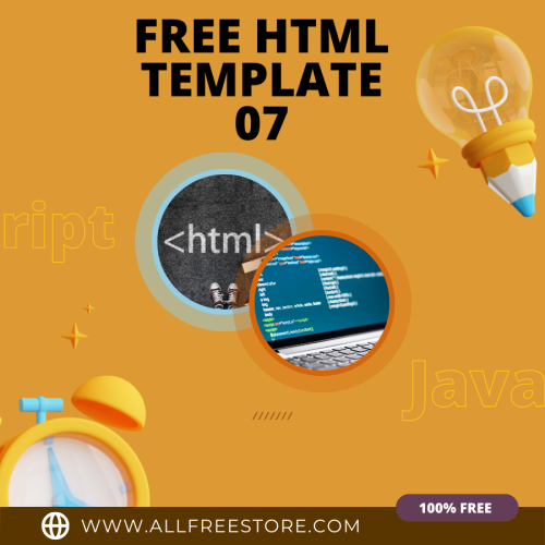 100% Free & Copyright free HTML templates. Download and edit them or do anything with them, as you please 07