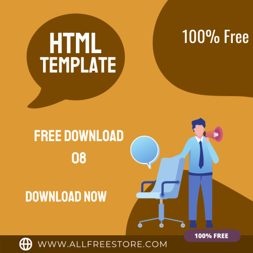 100% Free & Copyright free HTML templates. Download and edit them or do anything with them, as you please 08