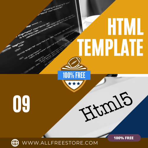 100% Free & Copyright free HTML templates. Download and edit them or do anything with them, as you please 09