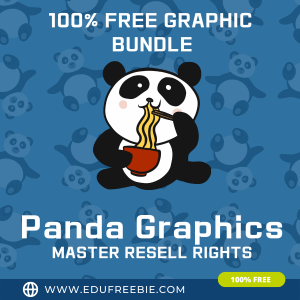 Read more about the article 100% Free to download graphics with master resell rights “Panda” is ideal for your design and these are really attractive graphics to use for printing