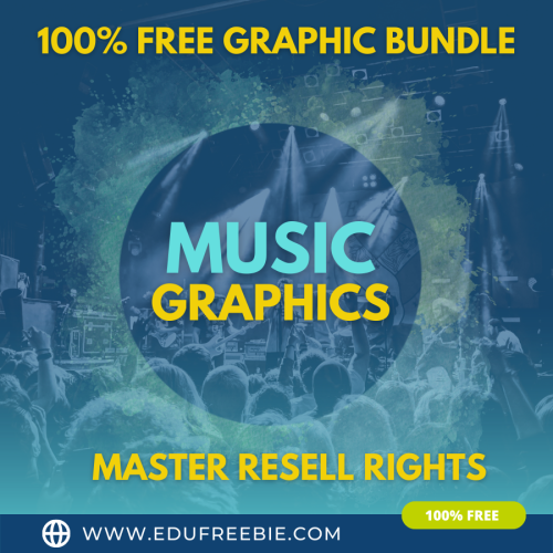 100% free “Music” graphics with master resell rights are of 4K quality and are a creative source of design that will inspire you to design your surroundings