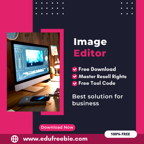 100% Free Online Photo Editor Tool: Easily Edit Photos free by Using this Tool with Master Resell Rights