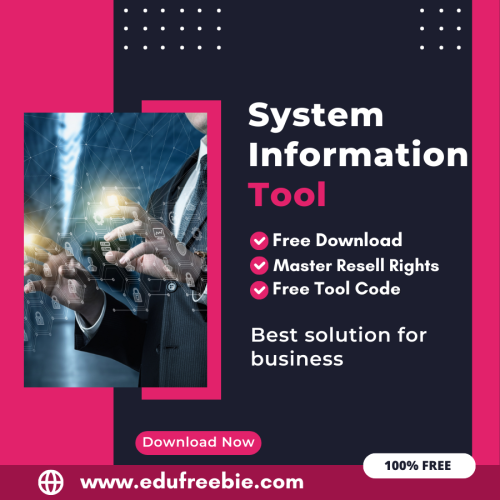 100% Free System Information Checker Tool: Easily Check System Information By Using this tool and Earn Money online