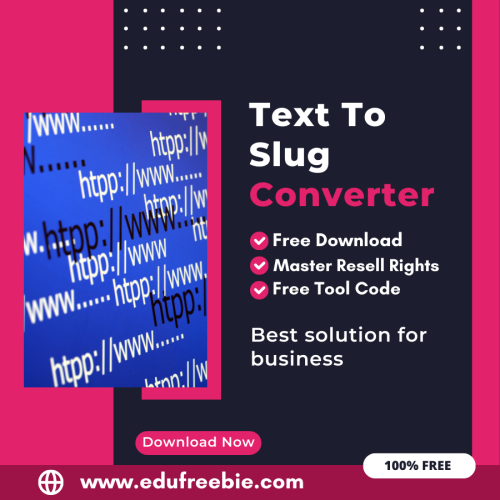 100% Free Text to Slug Converter Tool: Easily Convert Text to Slug By Using this tool and Earn Money online