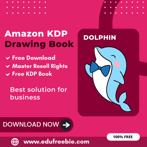 100% Free Dolphin DRAWING BOOK with master resell rights. You can Download it for Free and Earn Money Online By selling this DRAWING BOOK