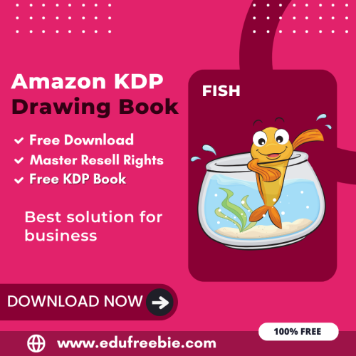 100% Free Fish DRAWING BOOK with master resell rights. You can Download it for Free and Earn Money Online By selling this DRAWING BOOK