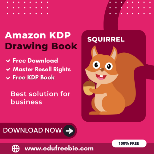 100% Free Squirrel DRAWING BOOK with master resell rights. You can Download it for Free and Earn Money Online By selling this DRAWING BOOK