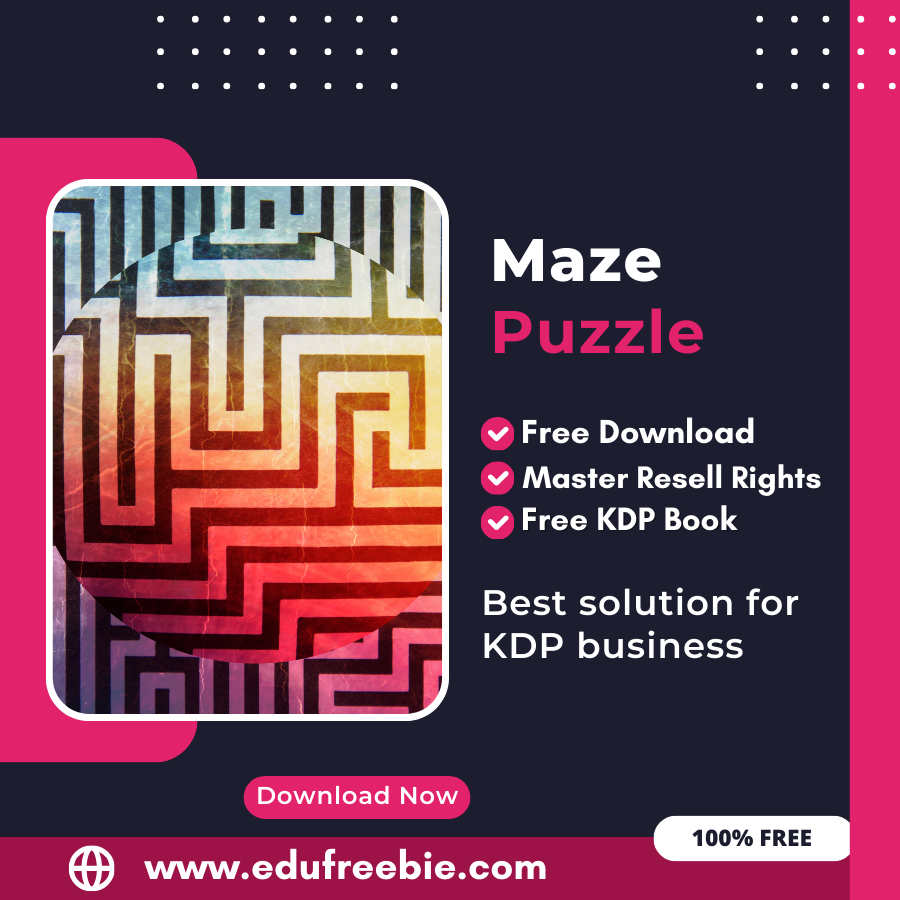 You are currently viewing Maximizing Earnings with the 100% Free Maze Puzzle Amazon KDP Book