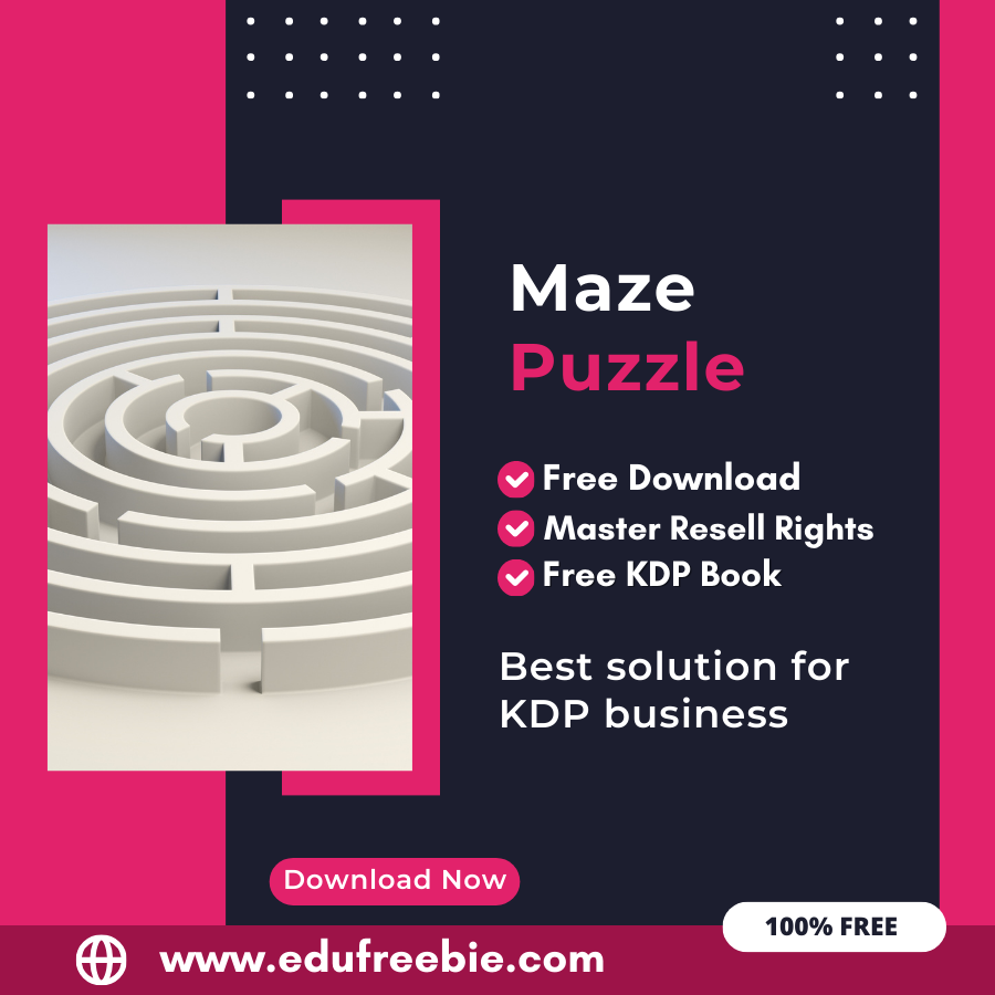 You are currently viewing Maximizing Earnings with the 100% Free Maze Puzzle Amazon KDP Book