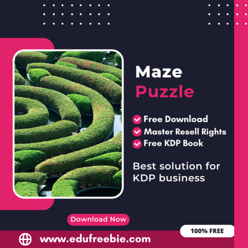 100% free to download Maze Puzzle with master resell rights. You can sell these Maze Puzzle as you want or offer them for free to anyone