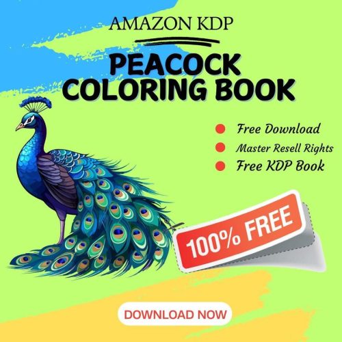 100% Free to download Peacock COLORING BOOK with master resell rights. You can sell these COLORING BOOK as you want or offer them for free to anyone