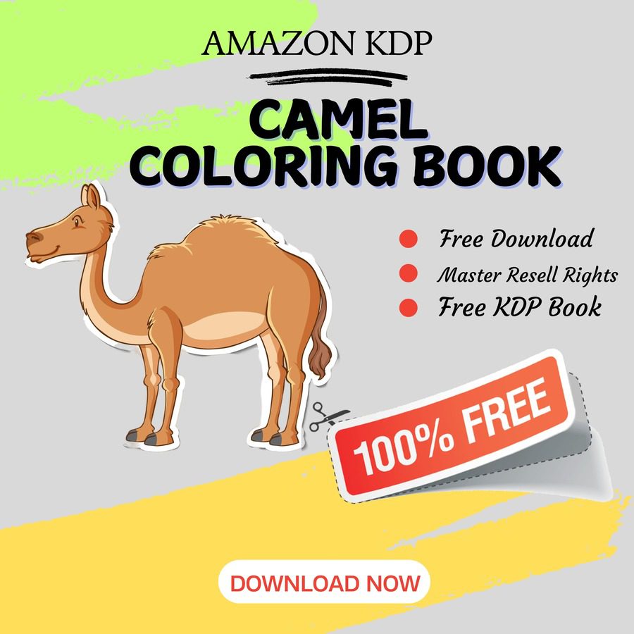 You are currently viewing 100% Free to download Camel COLORING BOOK with master resell rights. You can sell these COLORING BOOK as you want or offer them for free to anyone