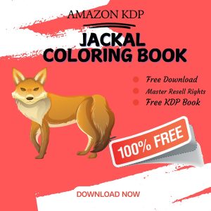 Read more about the article 100% Free to download Jackal COLORING BOOK with master resell rights. You can sell these COLORING BOOK as you want or offer them for free to anyone