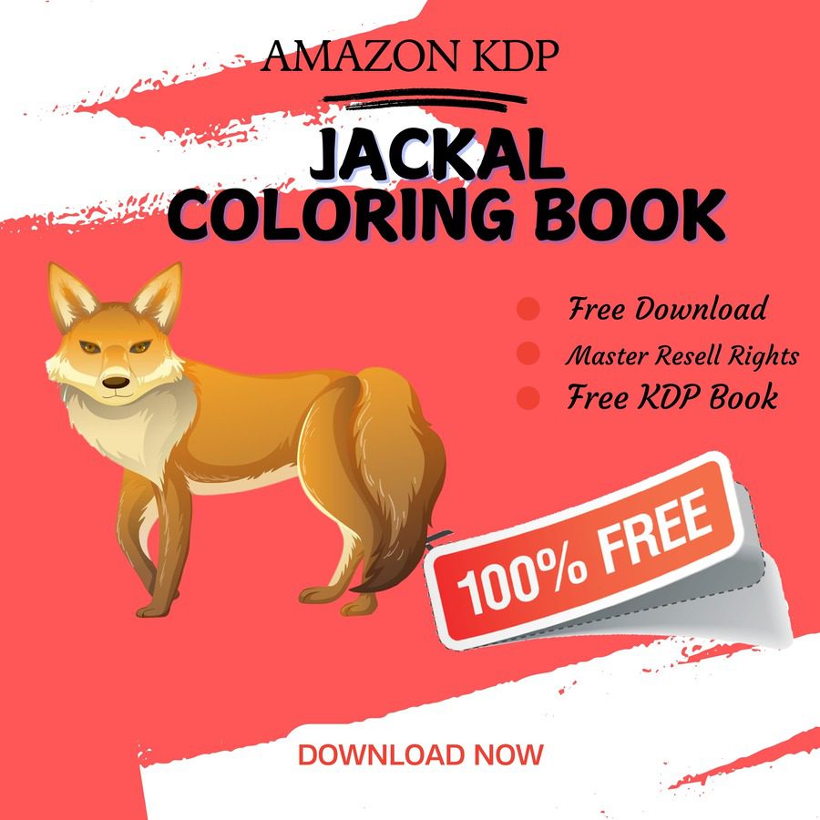 You are currently viewing 100% Free to download Jackal COLORING BOOK with master resell rights. You can sell these COLORING BOOK as you want or offer them for free to anyone