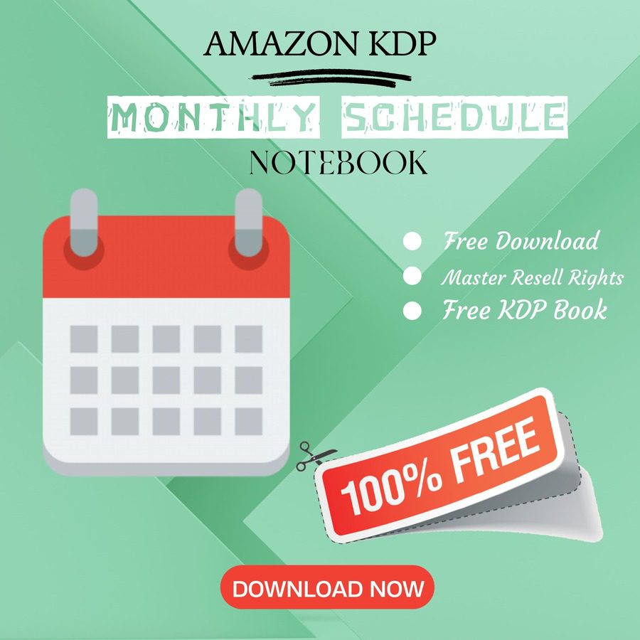 You are currently viewing 100% Free to download Monthly Schedule BOOK with master resell rights. You can sell these NOTE BOOK as you want or offer them for free to anyone