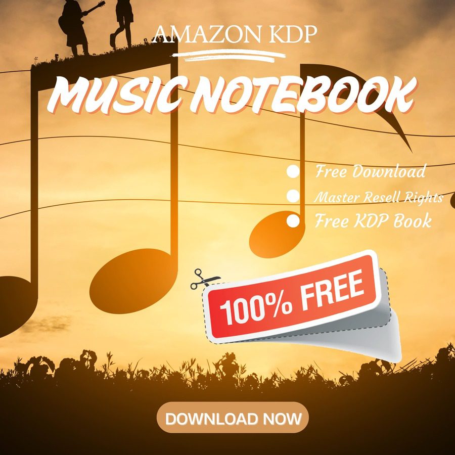 You are currently viewing 100% Free to download Music NoteBook with master resell rights. You can sell these NoteBook as you want or offer them for free to anyone