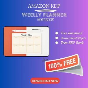 Read more about the article 100% Free to download Weekly Planner NoteBook with master resell rights. You can sell these Planner NoteBook as you want or offer them for free to anyone