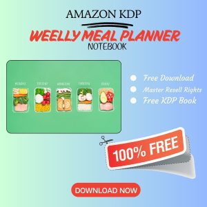 Read more about the article 100% Free to download Meal Planner NoteBook  with master resell rights. You can sell these Meal Planner NoteBook as you want or offer them for free to anyone